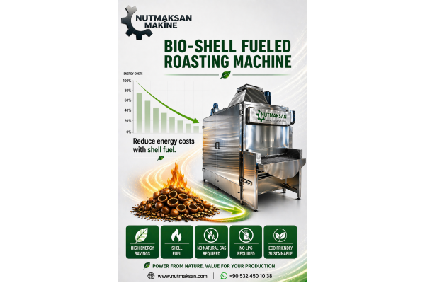 DRYNUTS ROASTING AND PROCESSING MACHINES