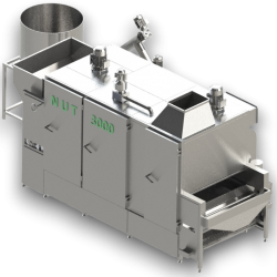 100-350 Kg/h Bio-Shell Fueled Roasting Machine (NUT 3000CS)