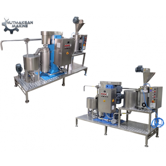 NUT-GBC 75 Compact Paste and Ball Mill Refiner Machine